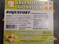 Rissoles de Savoie Roquefort