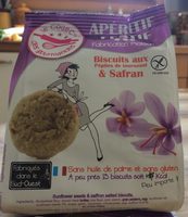 Biscuit aux pépites de tournesol & safran