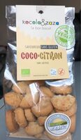 Biscuits Savoureux Coco Citron