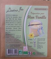 Préparation pour Flan Vanille