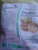 Préparation pour Cookies aux pépites de chocolat
