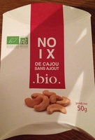 Noix de cajou sans ajout bio