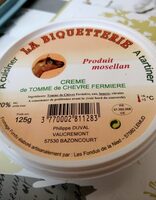 Crème de Tomme de chèvre