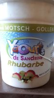 Yaourt  rhubarbe