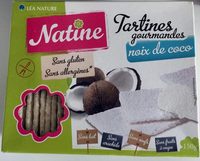 Tartines Gourmandes Noix de Coco