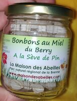 Bonbon au miel du Berry à la sève de pin
