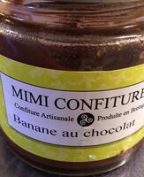 Confiture banane au chocolat