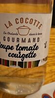 Soupe tomate ail courgette