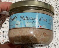 Rillettes d’oie 100% pur oie
