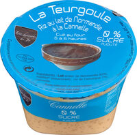 Riz au lait canelle