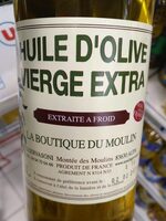 Huile d'olive vierge extra