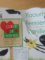 Yaourt fermier vanille