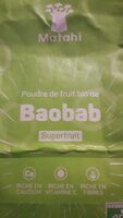 Poudre de fruit bio de baobab
