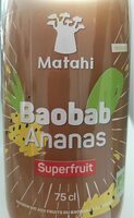 Jus baobab ananas