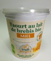 Yaourt au lait de brebis bio au miel