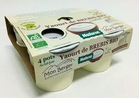 Yaourt au lait de brebis bio