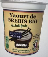 Yaourt de brebis bio Vanille