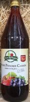 Jus de pomme cassis
