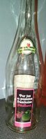 Pur jus de pomme framboise pétillant