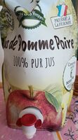 Jus de pomme poire