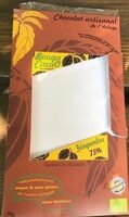 Chocolat artisanal de l'ariege gingembre