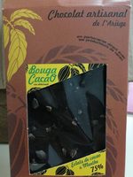 Chocolat noir Eclats de Coco et Menthe