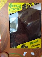 Chocolat artisanal 75% cacao Piment