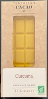 Chocolat blanc curcuma