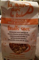 Granola bio et artisanal , fruits secs
