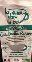 Granola cacahuètes-raisin