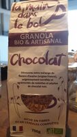 Granola bio et artisanal Chcololat
