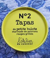 N°2 tapas de petits bulots marinade de poivrons rouges grillés