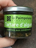 Tartare d'algues