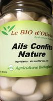 Ail confits nature
