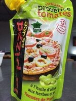 Sauce Pizza à l'huile d'olive, aux herbes et aux tomates de Provence