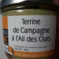 Terrine de campagne à l'ail des ours