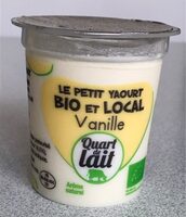 Le Petit Yaourt Bio Et Local Vanille