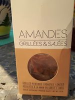 Amandes grillées et salées