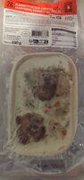 Blanquette de veau, carottes, champignons et riz