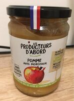 Pomme avec morceaux