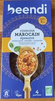 Couscous Marocain épeautre, raisins secs, menthe, coriandre