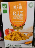 Riz Curcuma Gingembre