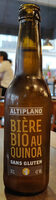 Bière bio au quinoa
