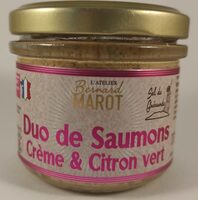 Duo de Saumons Crème et Citron vert