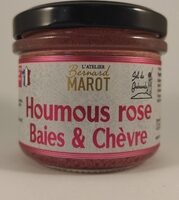 Houmous rose Baies & Chèvre