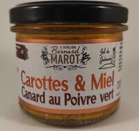 Carottes & Miel Canard au Poivre vert
