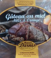 Gâteau au Miel, Noix et Orange