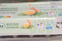 Oeufs frais lot de 12
