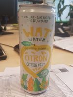 Wat water citron citron vert