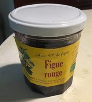 Confiture de figues rouges